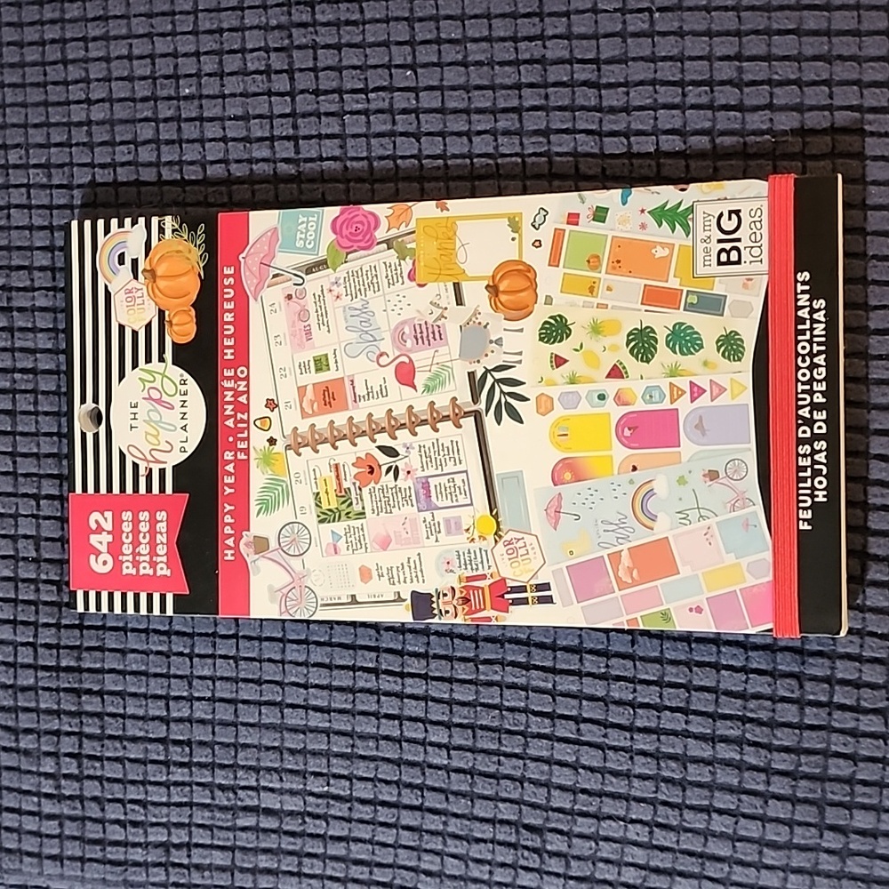 Happy Year Sticker Sheets (used)